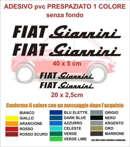 Kit adesivi fiat 500 - fiat,