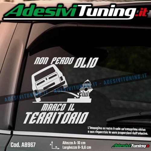 Adesivo fiat 126 non - fiat,