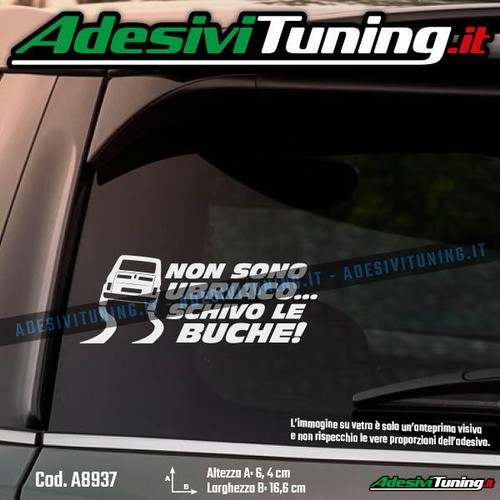Adesivo non sono - adesivo,