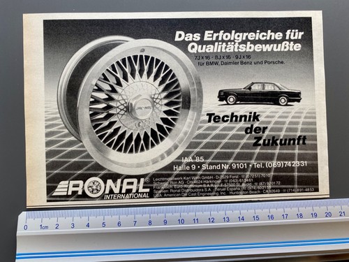 Cerchio ronal 1985 mercedes - cerchio,