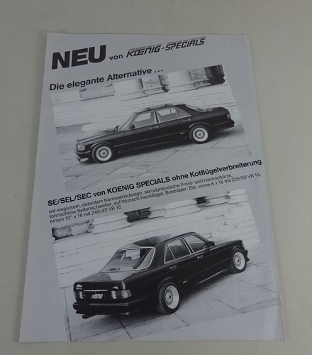Prospektblatt koenig tuning - koenig,